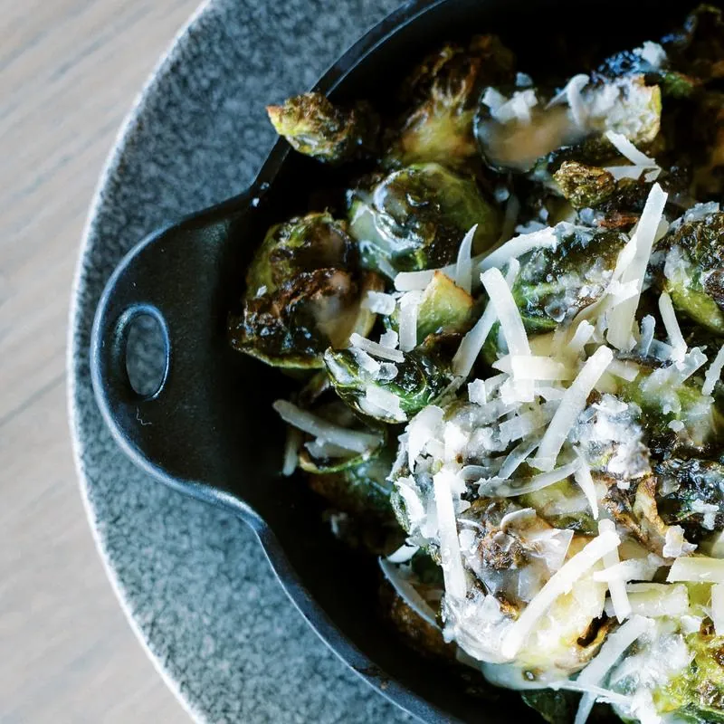 Roasted Brussels sprouts
