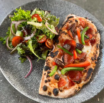 Half Pizza & Half Salad Combo