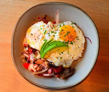 Ham & Crema Breakfast Bowl